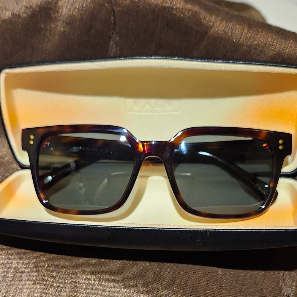 RAEN West kola tortoise polarized sunglasses